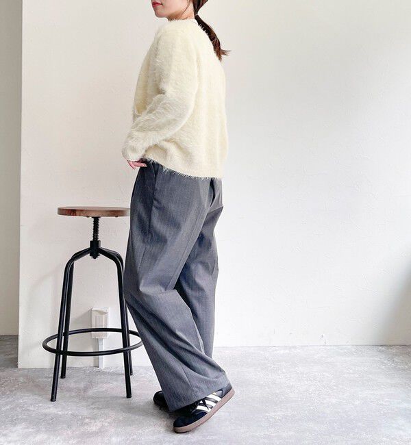 fredy emue「シャギーポケ付きジャケットカーディガン」|カーディガン|