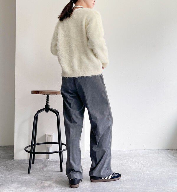 fredy emue「シャギーポケ付きジャケットカーディガン」|カーディガン|