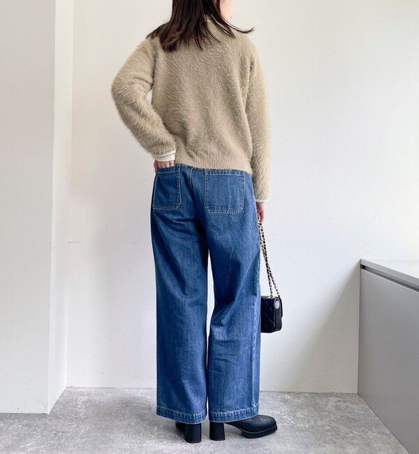 fredy emue「シャギーポケ付きジャケットカーディガン」|カーディガン|