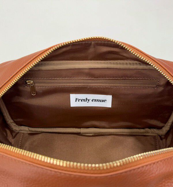 fredy emue「FR横長レザーボストンバッグ」|ショルダー・メッセンジャー|