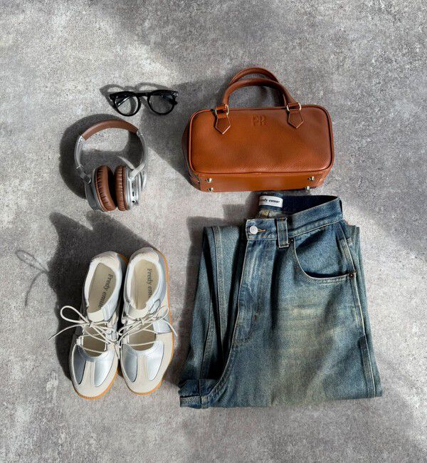 fredy emue「FR横長レザーボストンバッグ」|ショルダー・メッセンジャー|