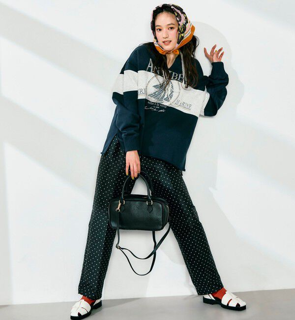 fredy emue「FR横長レザーボストンバッグ」|ショルダー・メッセンジャー|