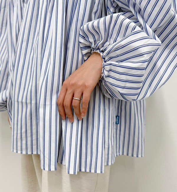 fredy emue「【GEVACO/ゲバコ】ピンタックボリュームスリーブブラウス」|シャツ・ブラウス|