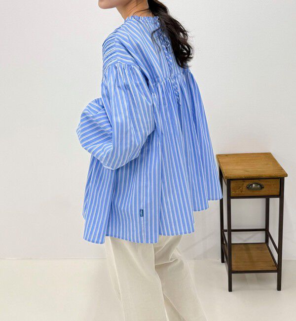 fredy emue「【GEVACO/ゲバコ】ピンタックボリュームスリーブブラウス」|シャツ・ブラウス|