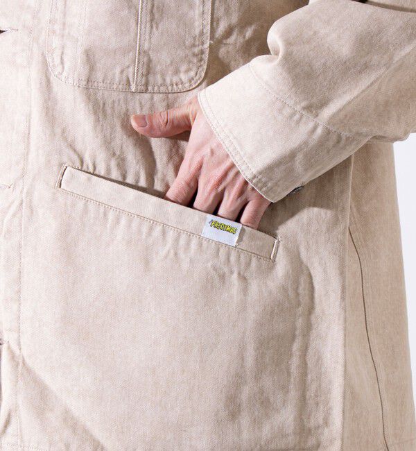 FREDY MAC「【FREDYMAC/フレディマック】ピグメントツイル カバーオール」|ブルゾン・スタジャン|