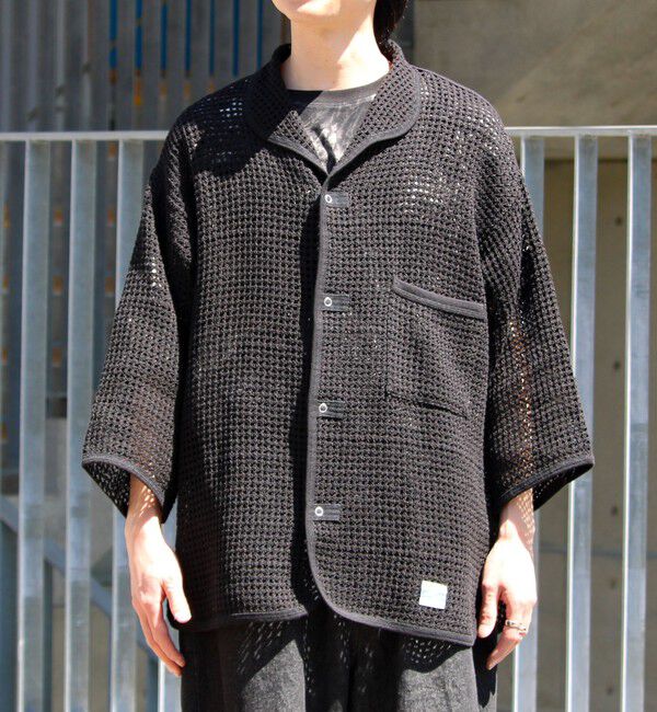 GLOSTER「【ARMY TWILL/アーミーツイル】Cotton Mesh Shirt コットンメッシュシャツ」|シャツ・ブラウス|