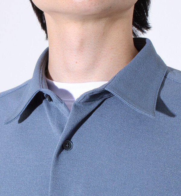 GLOSTER「&rdquo;速乾性・ストレッチ性・抗ピリング性・耐洗濯性&rdquo; PERFECTEX ハイツイスト 半袖シャツ」|シャツ・ブラウス|