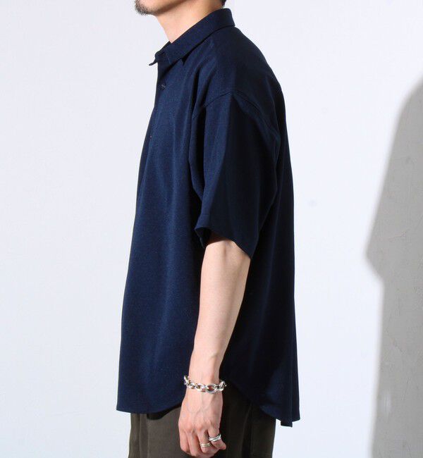 GLOSTER「&rdquo;速乾性・ストレッチ性・抗ピリング性・耐洗濯性&rdquo; PERFECTEX ハイツイスト 半袖シャツ」|シャツ・ブラウス|