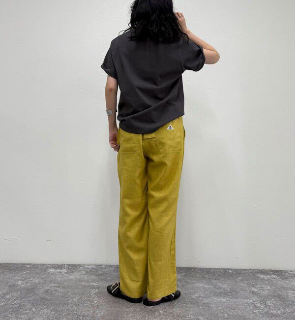 fredy emue「【GEVACO/ゲバコ】コットンリネンイージーパンツ」|チノ|