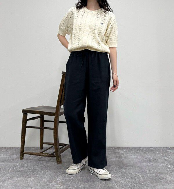 fredy emue「【GEVACO/ゲバコ】コットンリネンイージーパンツ」|チノ|