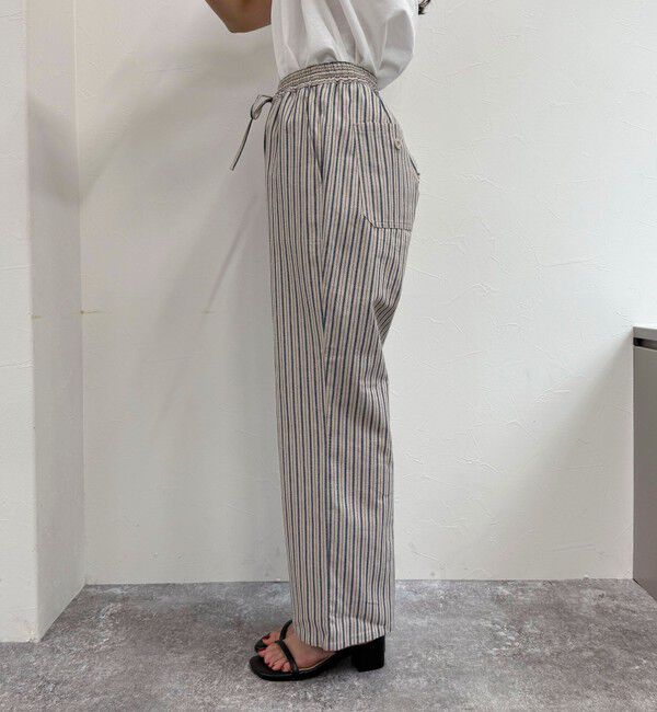 fredy emue「【GEVACO/ゲバコ】コットンリネンイージーパンツ」|チノ|