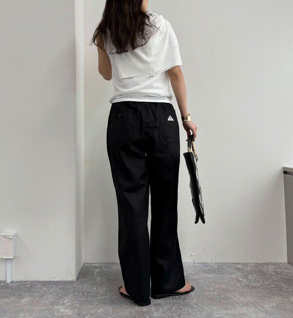 fredy emue「【GEVACO/ゲバコ】コットンリネンイージーパンツ」|チノ|