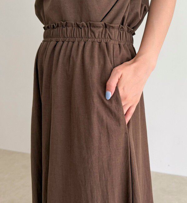 fredy emue「《セットアップ対応》タンブラー鹿の子フレアースカート」|スカート|