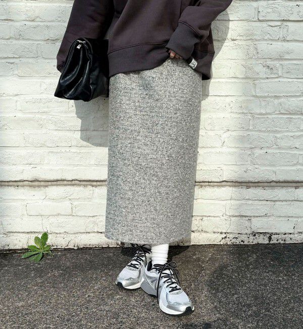 fredy emue「ラメツィードスカート」|スカート|