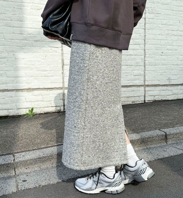 fredy emue「ラメツィードスカート」|スカート|