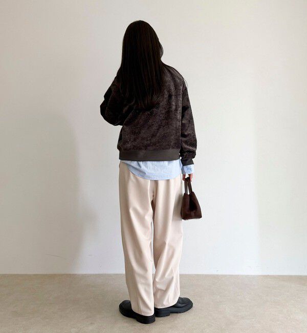 fredy emue「モールニットソーハーフジッププルオーバー」|Tシャツ・カットソー|