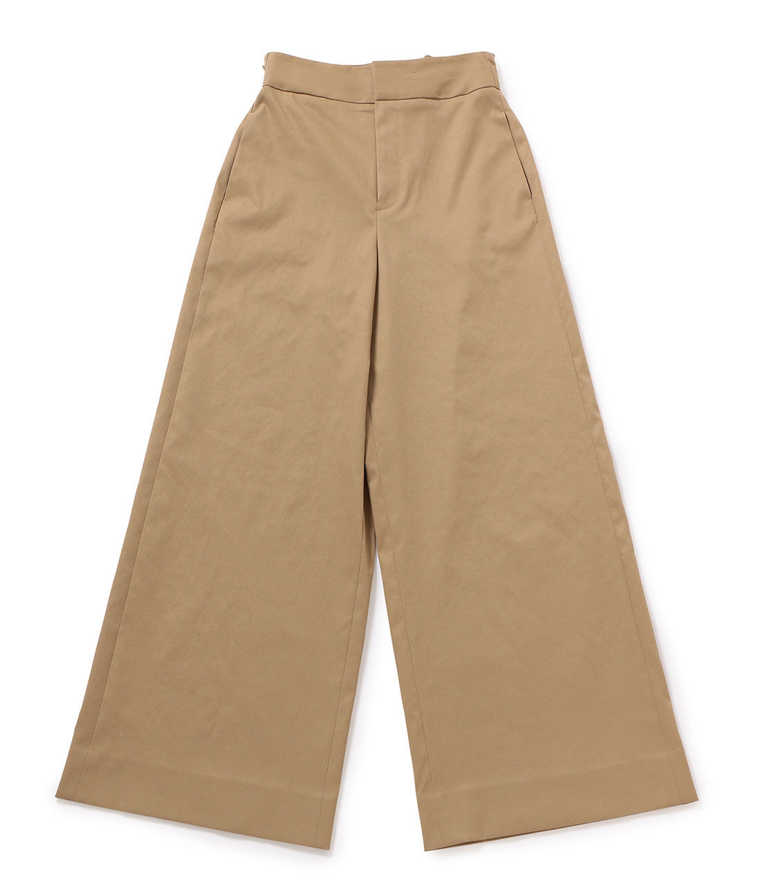 SALON adam et rope'「【UVカット・吸汗速乾】コットンライクポリエステルワイドパンツ」|その他|