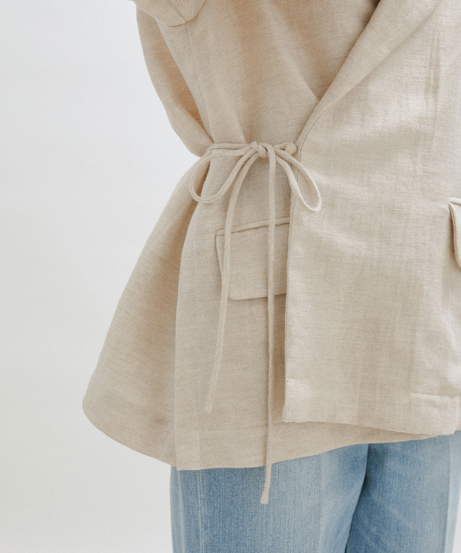 SALON adam et rope'「【Sana（サナ）】【セットアップ対応】Shirt jacket」|テーラードジャケット|