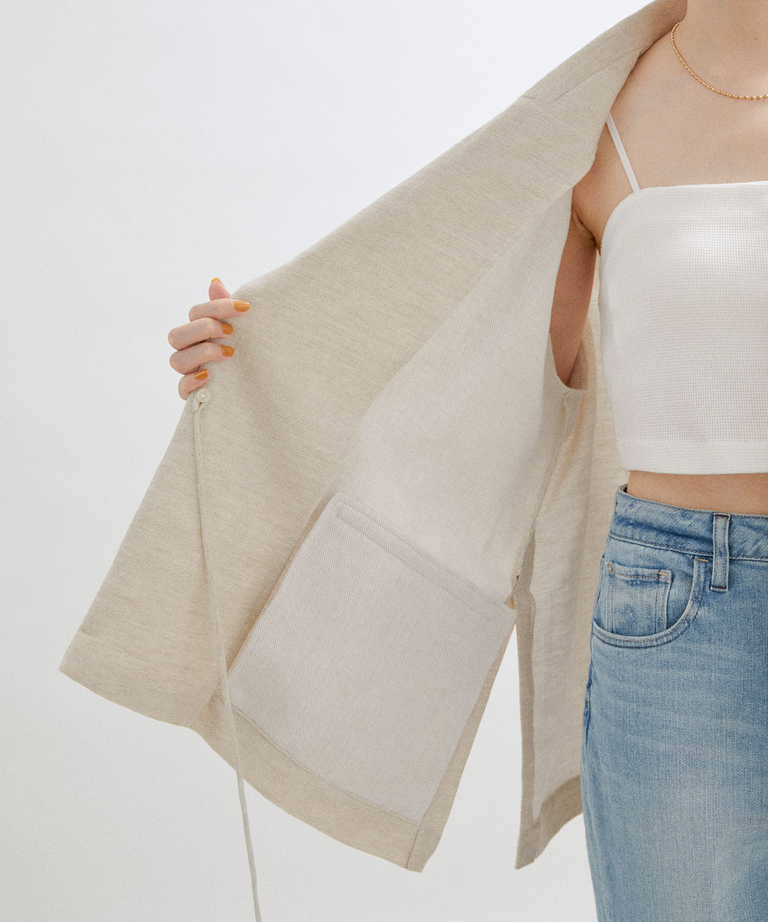 SALON adam et rope'「【Sana（サナ）】【セットアップ対応】Shirt jacket」|テーラードジャケット|