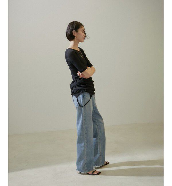 SALON adam et rope'「nu=layerキャットイヤーキャミソール/キャミワンピース」|キャミソール|