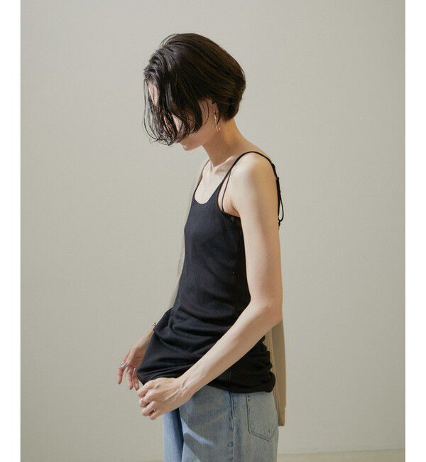 SALON adam et rope'「nu=layerキャットイヤーキャミソール/キャミワンピース」|キャミソール|