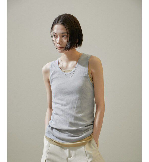 SALON adam et rope'「nu=layerキャットイヤーキャミソール/キャミワンピース」|キャミソール|