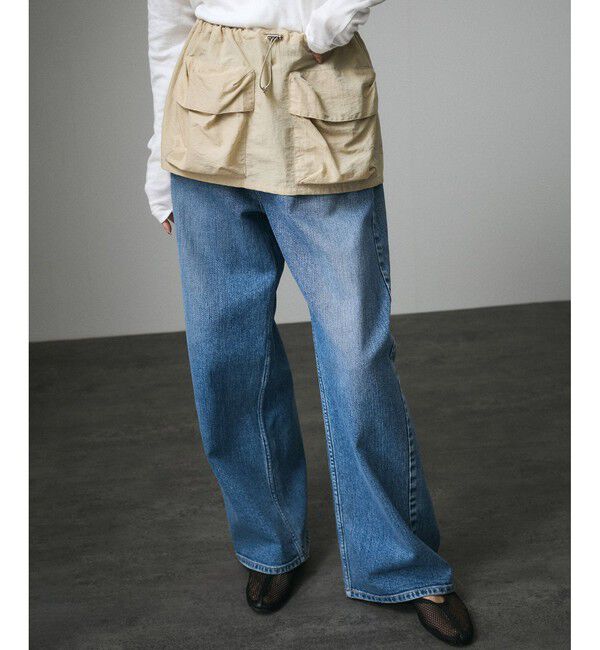 SALON adam et rope'「【撥水】ガーデナーズポケットスカート」|スカート|