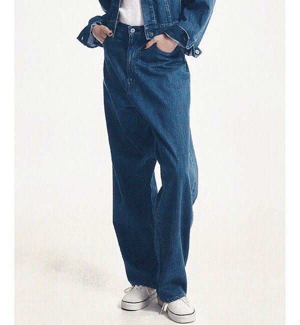 SALON adam et rope'「【KURO for SALON（クロ）】別注クロスデニムパンツ」|デニム|