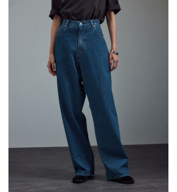 SALON adam et rope'「【KURO for SALON（クロ）】別注クロスデニムパンツ」|デニム|