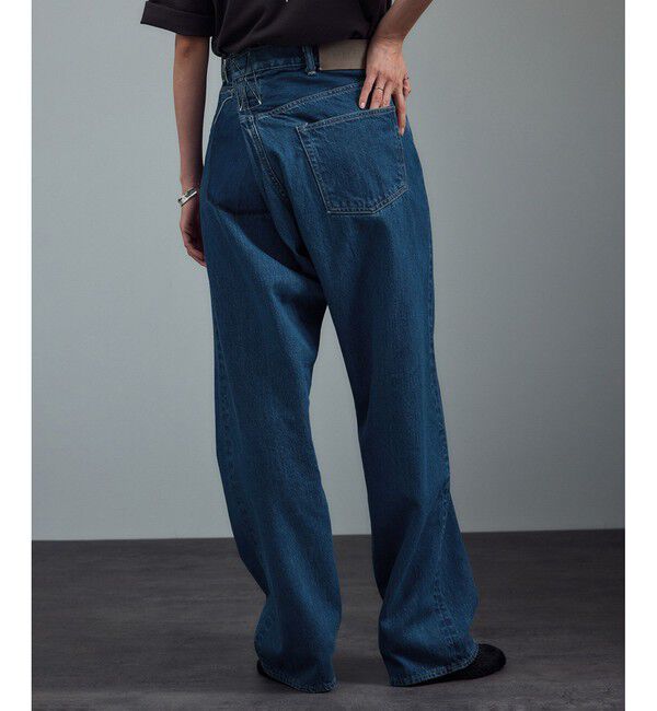 SALON adam et rope'「【KURO for SALON（クロ）】別注クロスデニムパンツ」|デニム|