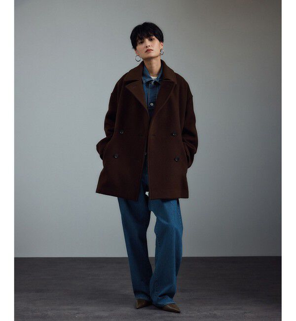 SALON adam et rope'「【KURO for SALON（クロ）】別注クロスデニムパンツ」|デニム|