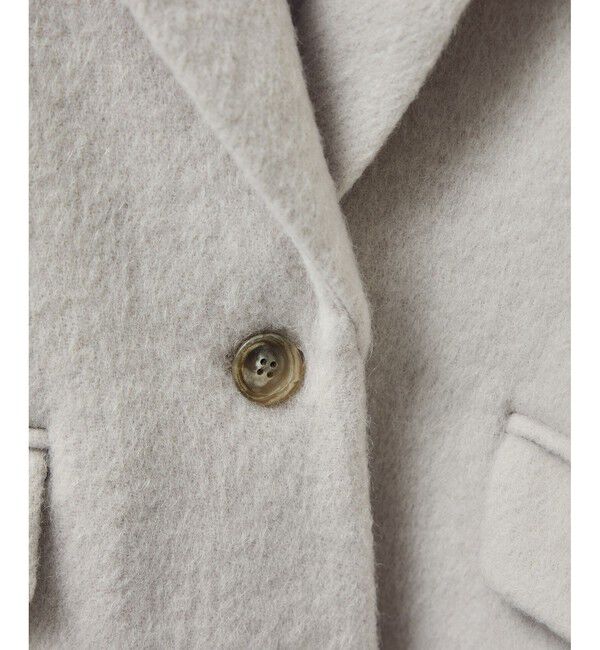 SALON adam et rope'「【WEB限定】キッドモヘヤシャギージャケット / シャギーコート」|その他|