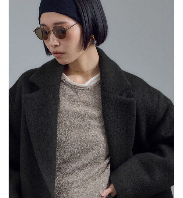 SALON adam et rope'「【WEB限定】キッドモヘヤシャギージャケット / シャギーコート」|その他|