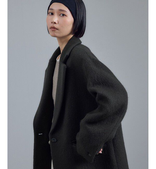 SALON adam et rope'「【WEB限定】キッドモヘヤシャギージャケット / シャギーコート」|その他|