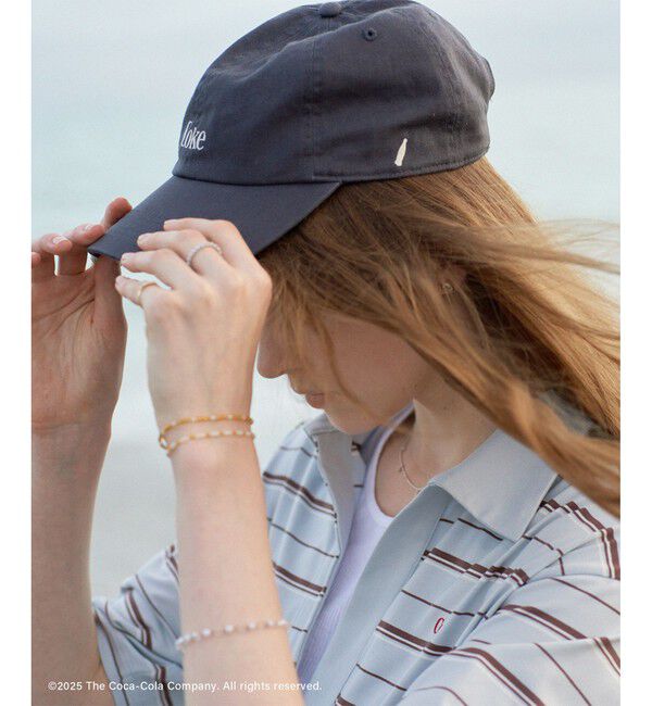 SALON adam et rope'「Coca-Colaエンブロイダリーキャップ」|キャップ・キャスケット|