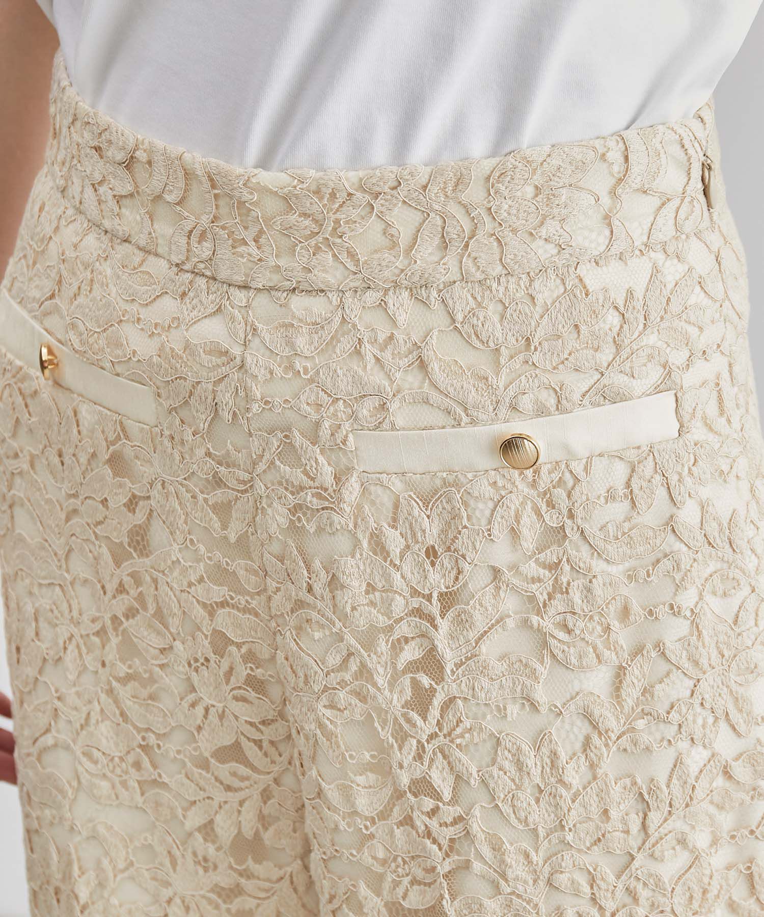 ROPE「リバーレースパンツ/セットアップ対応」|その他|