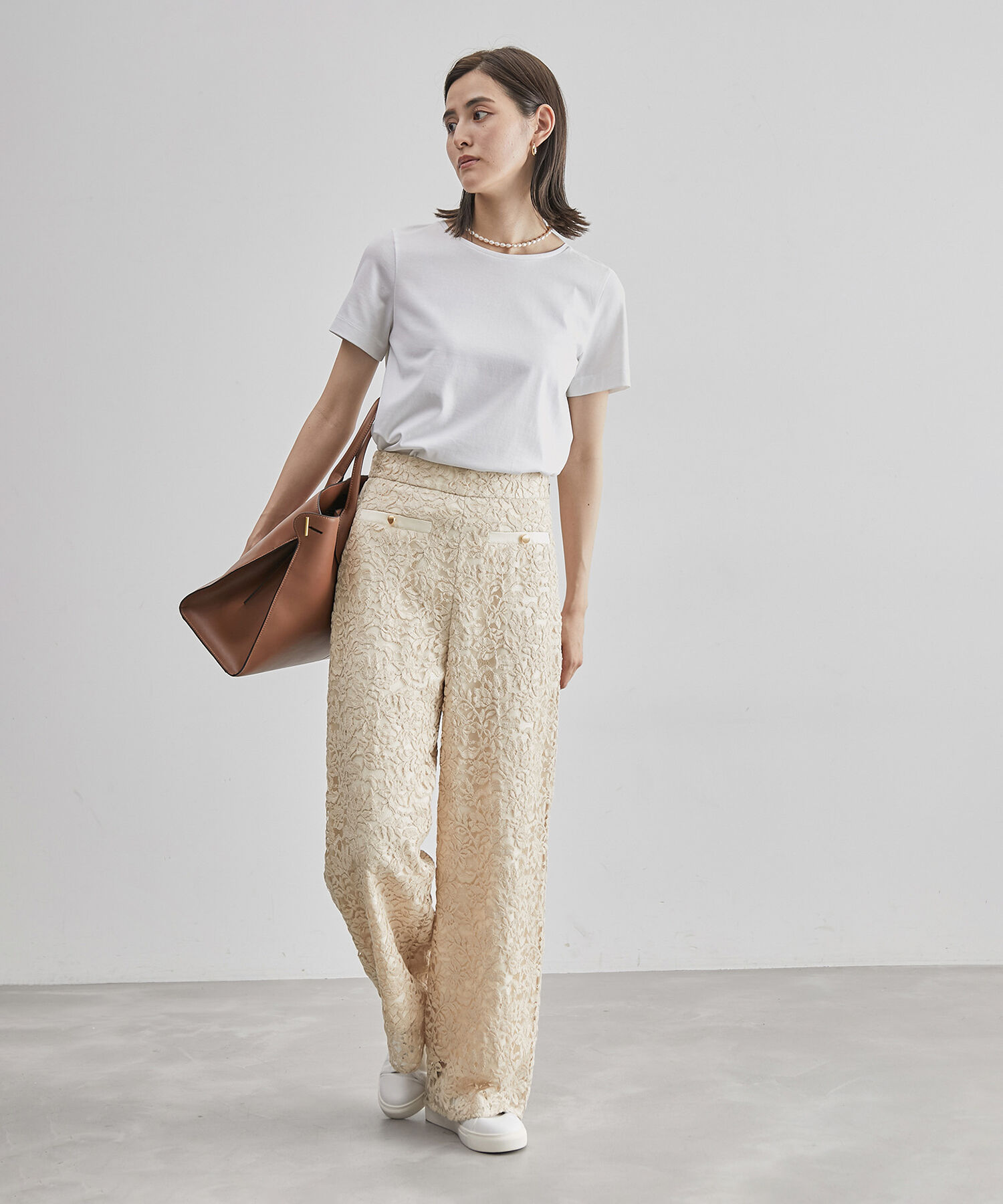 ROPE「リバーレースパンツ/セットアップ対応」|その他|