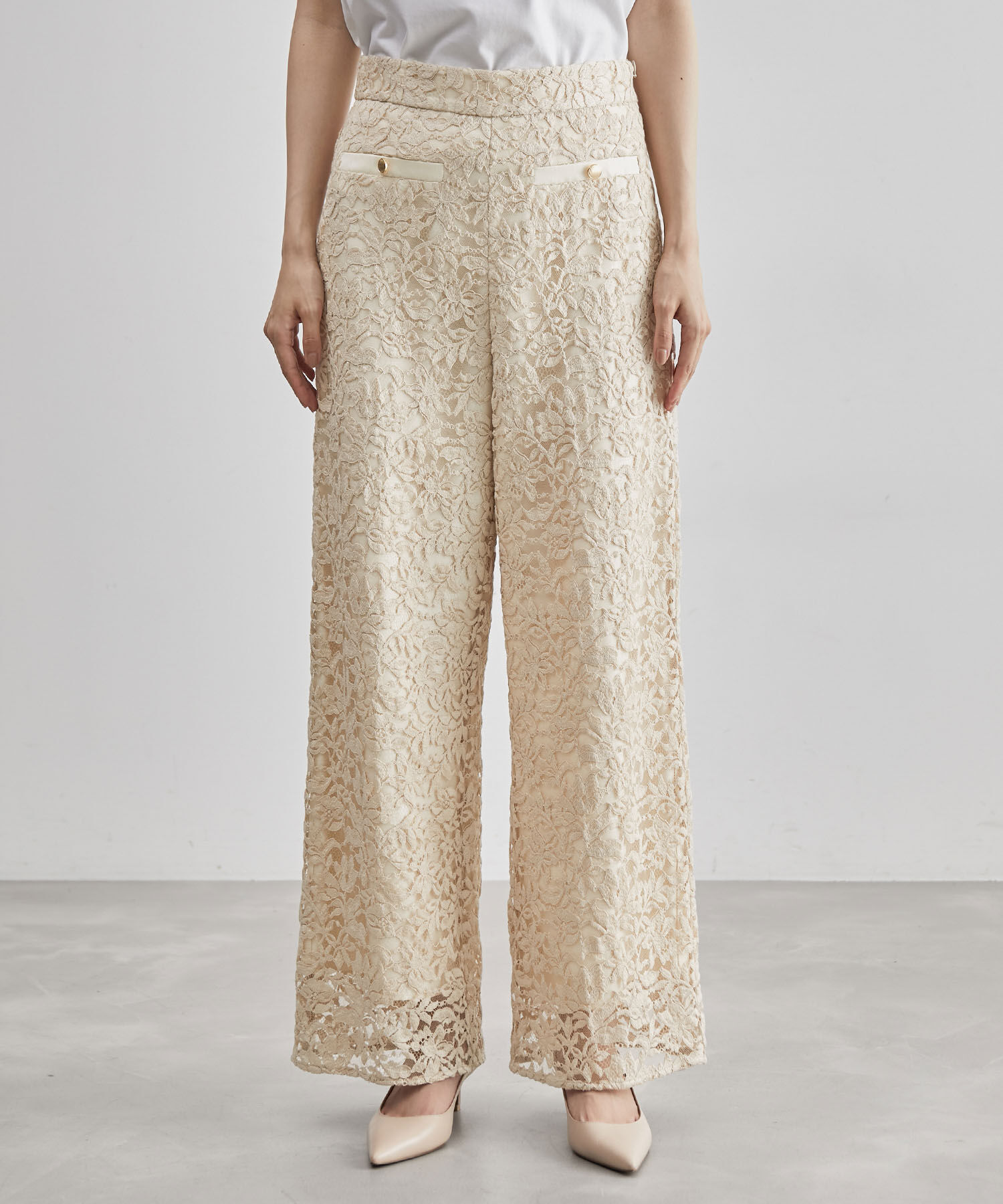 ROPE「リバーレースパンツ/セットアップ対応」|その他|