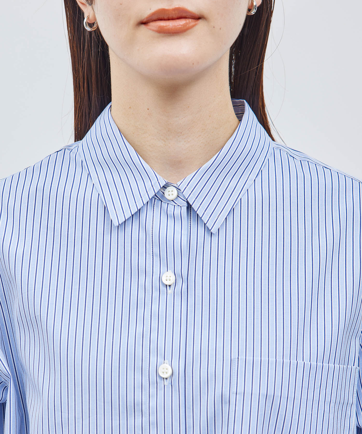 ROPE「【THOMAS MASON（トーマスメイソン）】レギュラーカラーシャツ【雑誌掲載】」|シャツ・ブラウス|