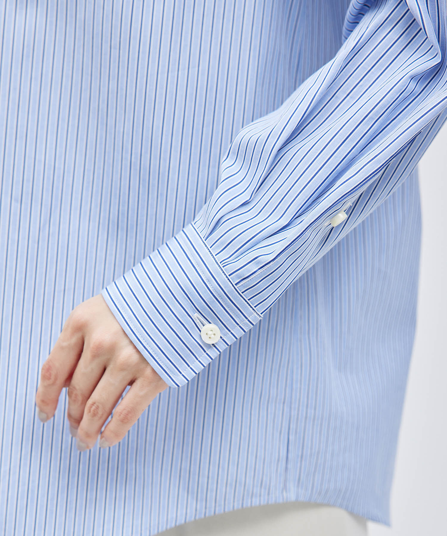 ROPE「【THOMAS MASON（トーマスメイソン）】レギュラーカラーシャツ【雑誌掲載】」|シャツ・ブラウス|