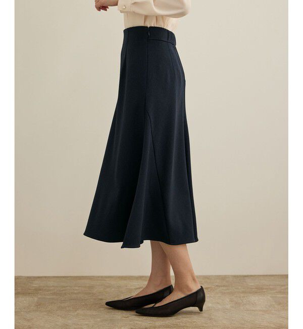 ROPE「【洗える】ジャガードニットスカート（梨地スカート）/セットアップ対応」|スカート|