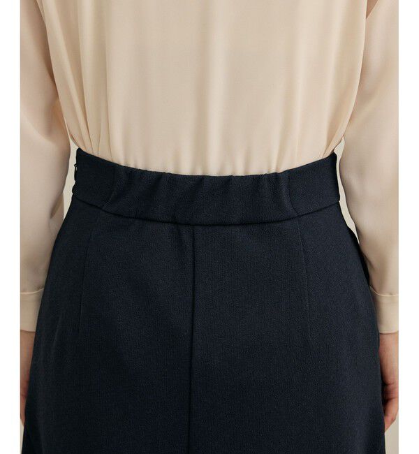 ROPE「【洗える】ジャガードニットスカート（梨地スカート）/セットアップ対応」|スカート|