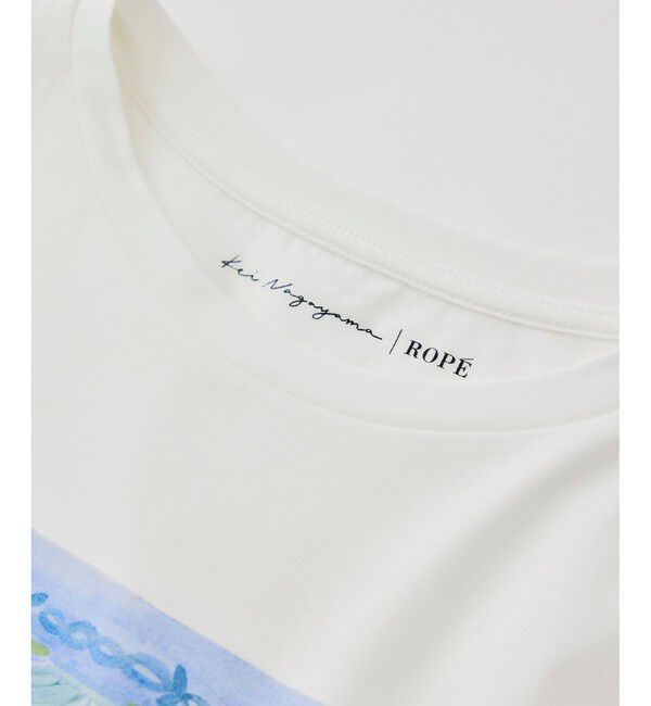 ROPE「【Kei Nagayama for ROPE'】プリント ノースリーブTEE【接触冷感・洗濯耐久あり】」|Tシャツ・カットソー|