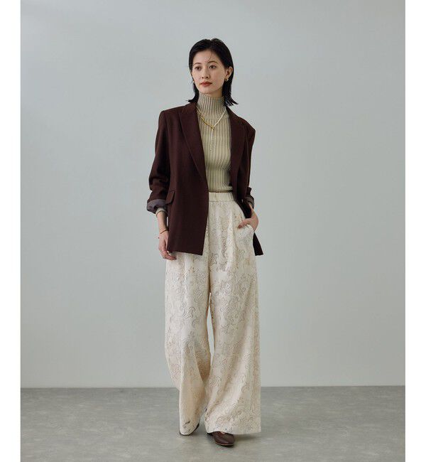 ROPE「フラワーレースイージーパンツ」|その他|