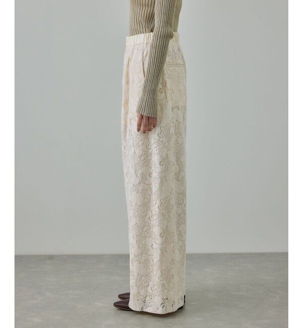 ROPE「フラワーレースイージーパンツ」|その他|