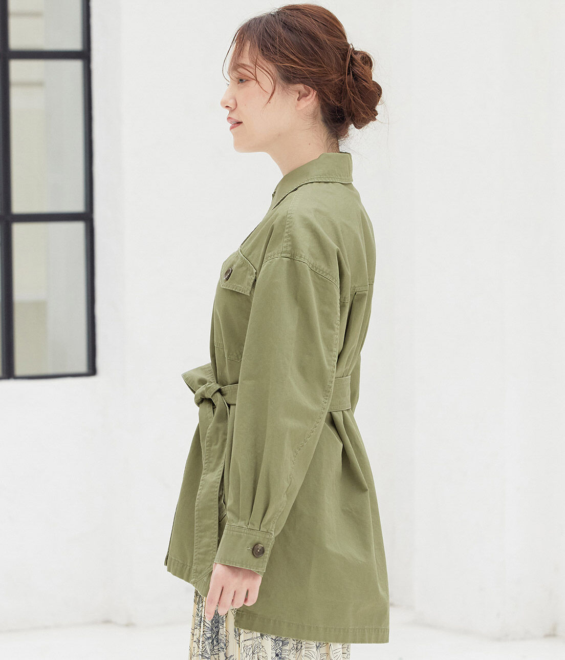 VIS「ボリュームスリーブCPOブルゾン」|ブルゾン・スタジャン|