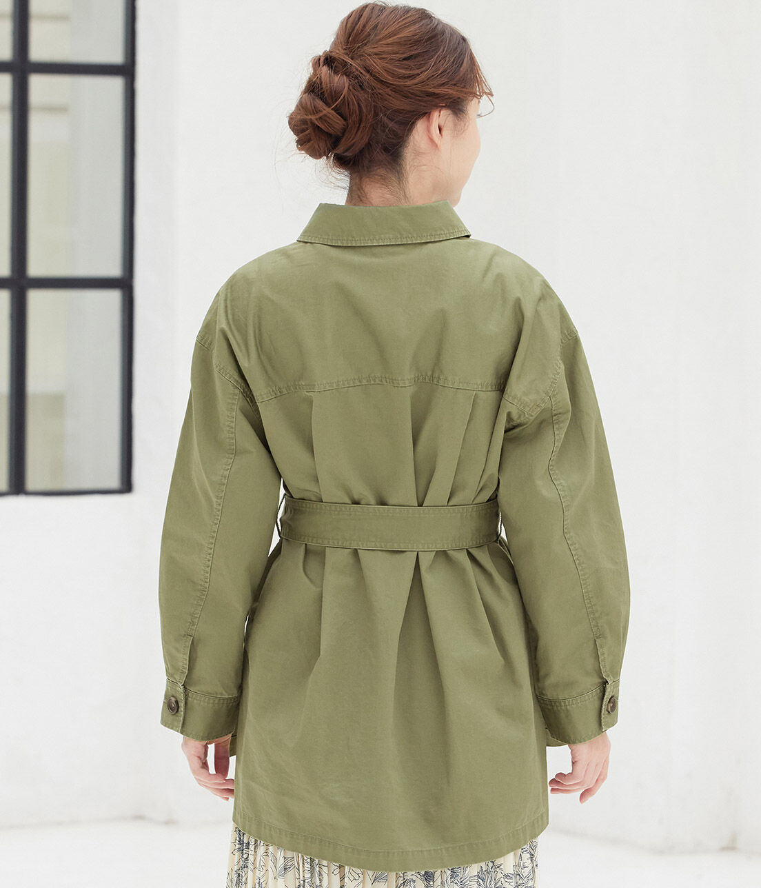 VIS「ボリュームスリーブCPOブルゾン」|ブルゾン・スタジャン|