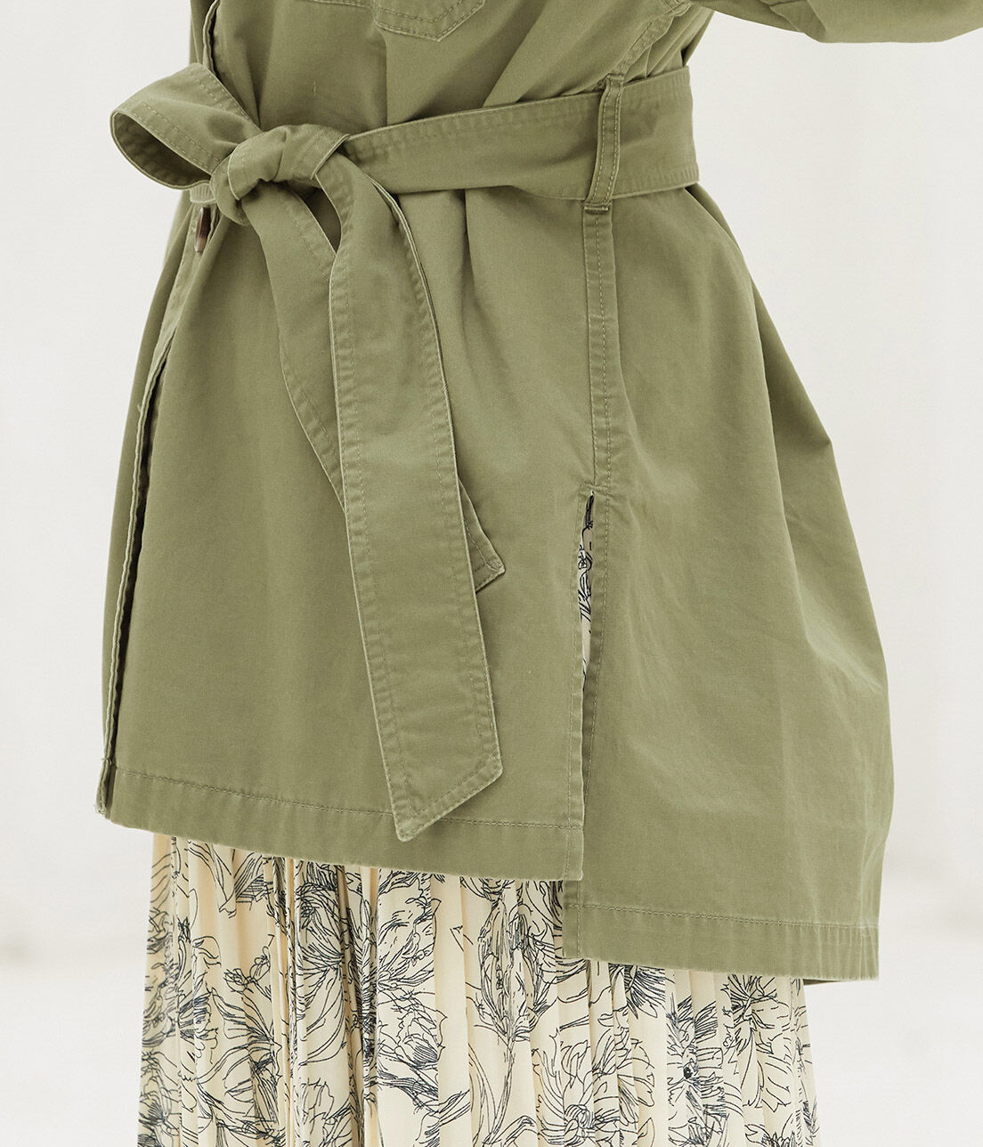 VIS「ボリュームスリーブCPOブルゾン」|ブルゾン・スタジャン|