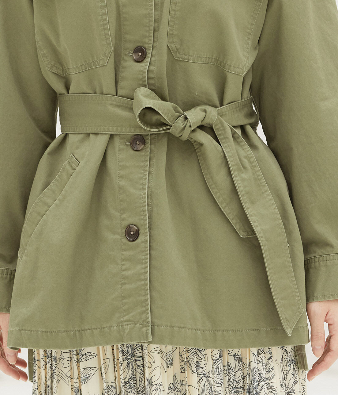 VIS「ボリュームスリーブCPOブルゾン」|ブルゾン・スタジャン|