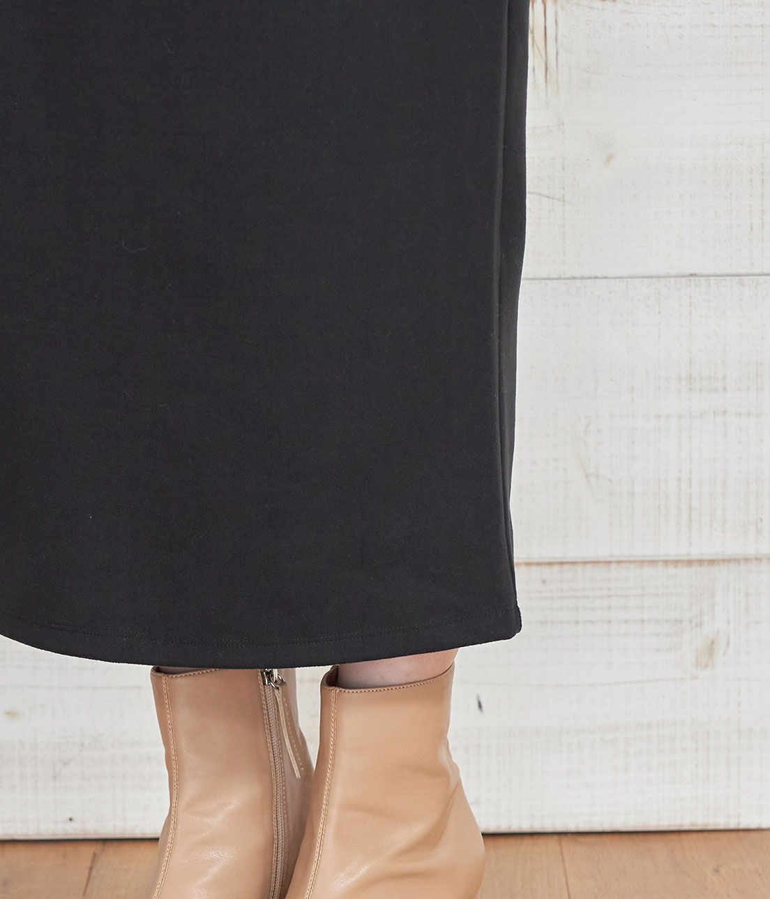 VIS「【WEB限定Lサイズ】【セットアップ対応】エコスエードポンチタイトスカート」|スカート|